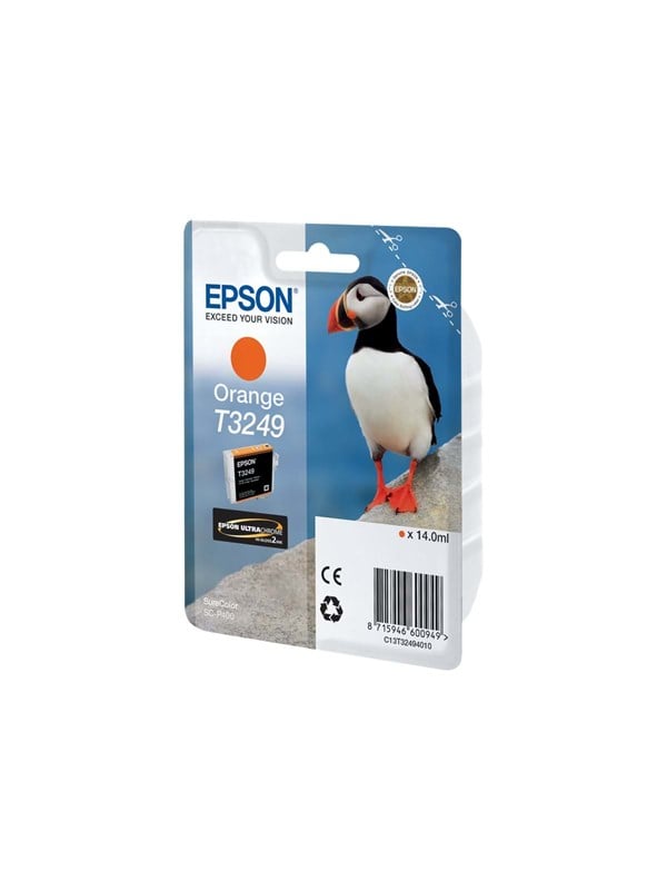 Produktfoto för Epson Bläckpatron, T3249, UltraChrome, orange, C13T32494010