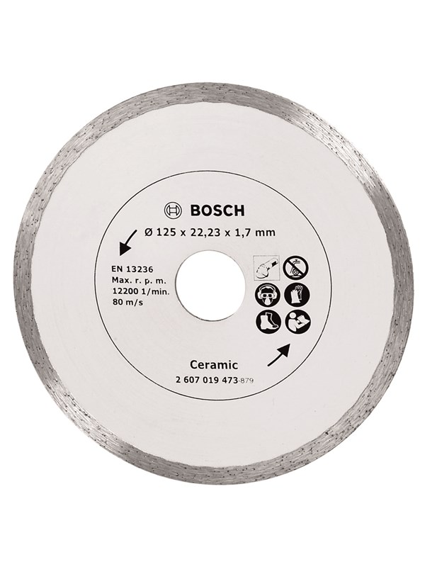 Bosch Diamantkapskiva för plattor, Ø 125 mm