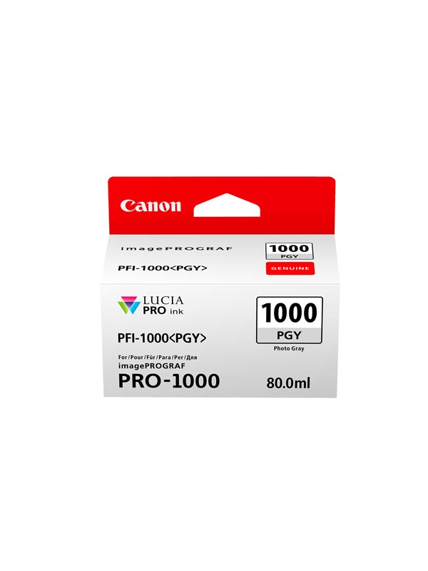 Produktfoto för Canon Bläckpatron PFI-1000 FotoGrå