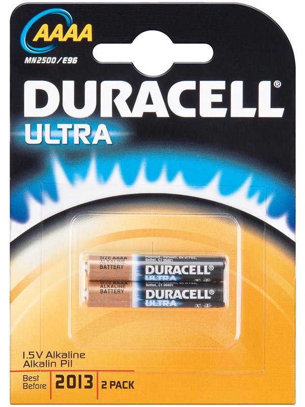 DURACELL Ultra MN2500 - batteri - AAAA - alkalisk