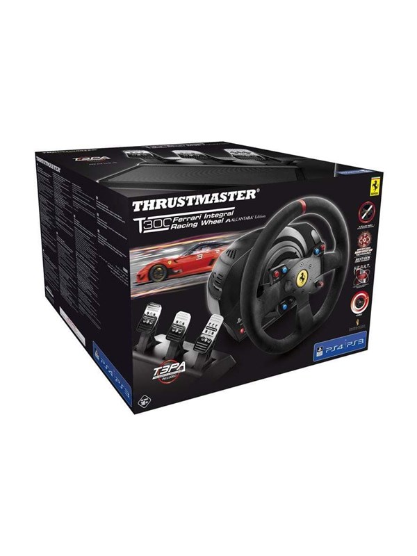 Thrustmaster T300 Ferrari Alcantara Edition Wired Controller Sony Playstation 4