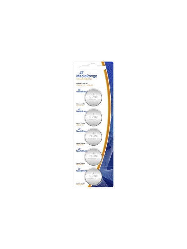 MediaRange batteri - CR2430 - Li x 5