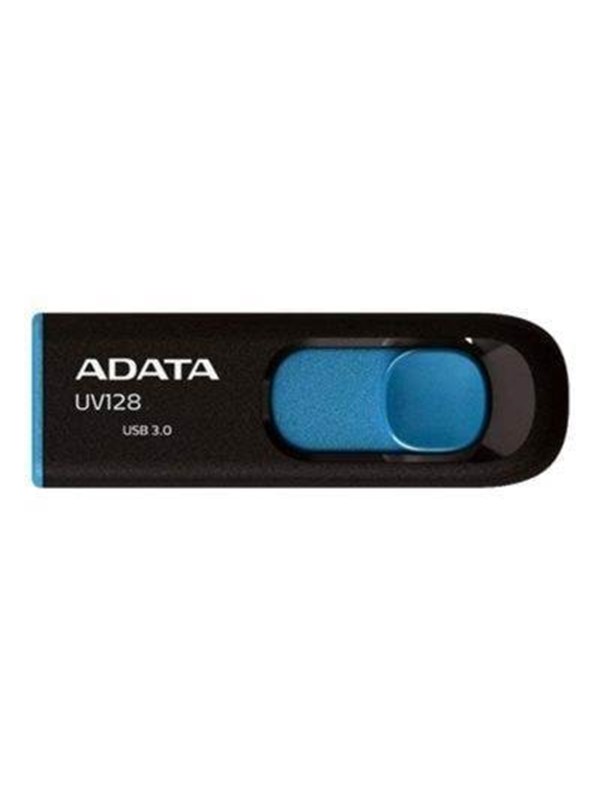 A-Data DashDrive UV128 - Svart - 128GB - USB-minne