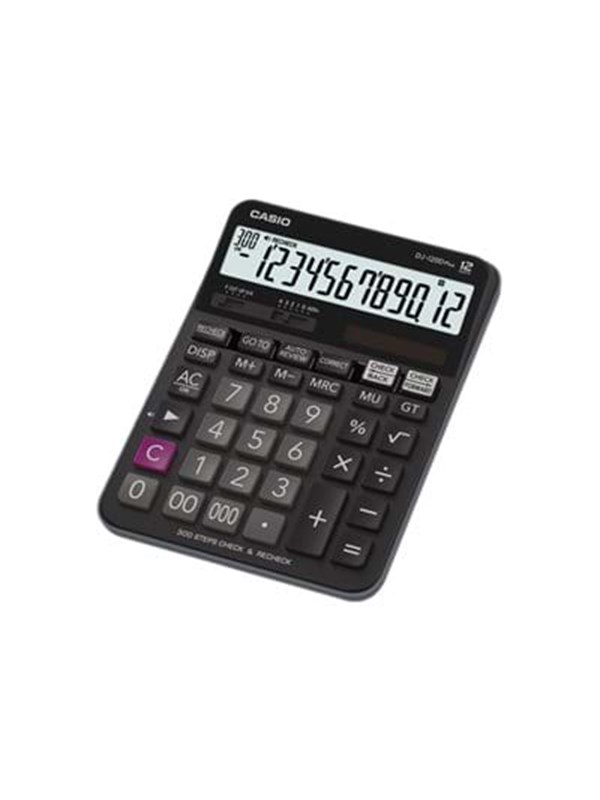 CASIO DJ-120D Plus - skrivbordskalkylator