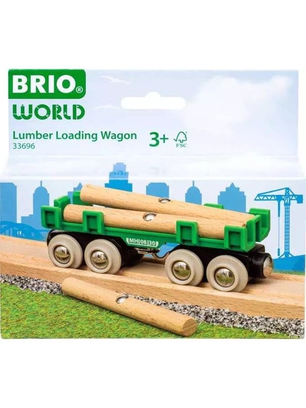 Brio Lumber Loading Wagon