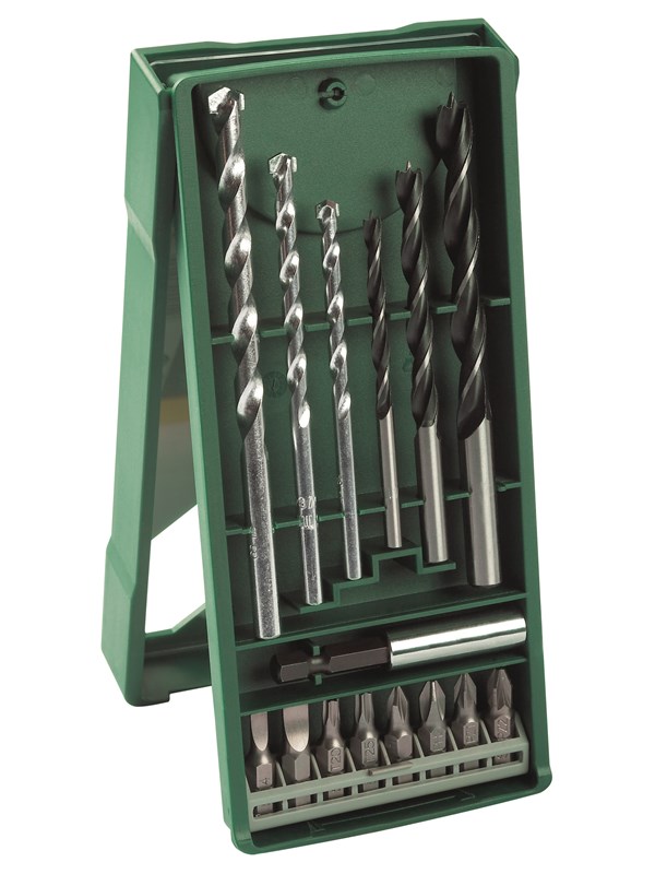 Bosch 15-delars Mini-X-Line blandad sats