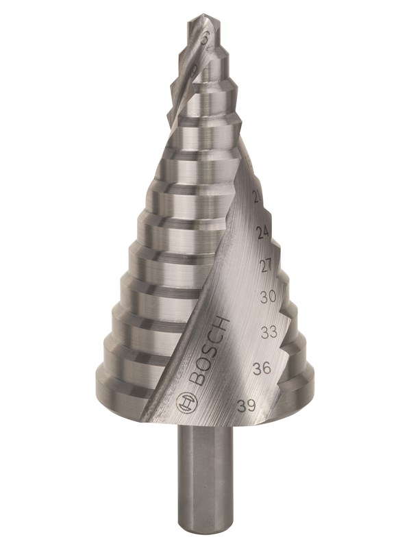 Bosch Etappborr HSS 6 - 39 mm, 10,0 mm, 93,5 mm