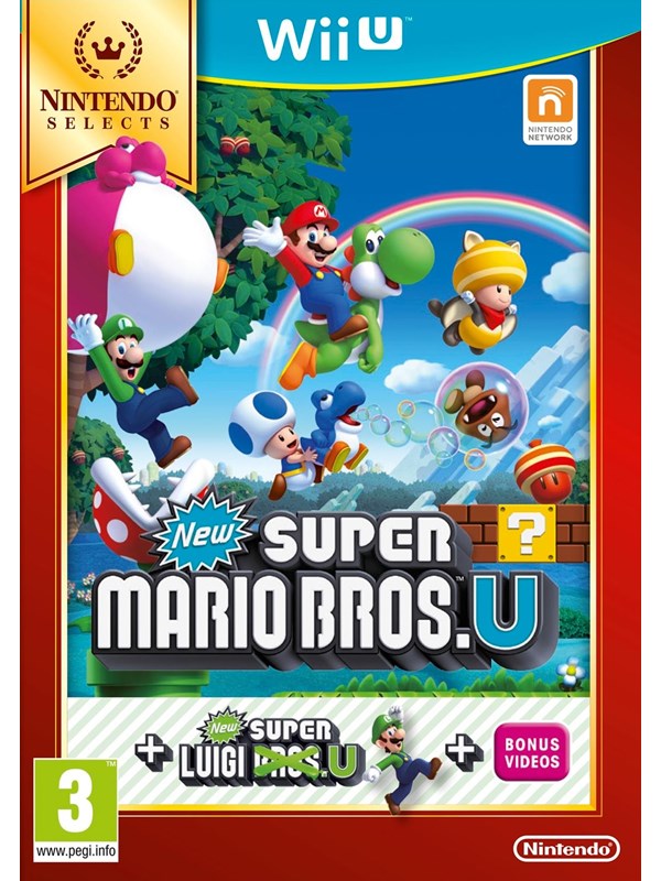 New Super Mario Bros. U + New Super Luigi U - Nintendo Wii U - Samling
