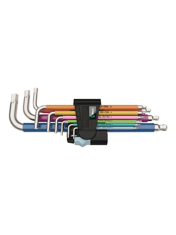 Wera Metric L-key set - Multicolour