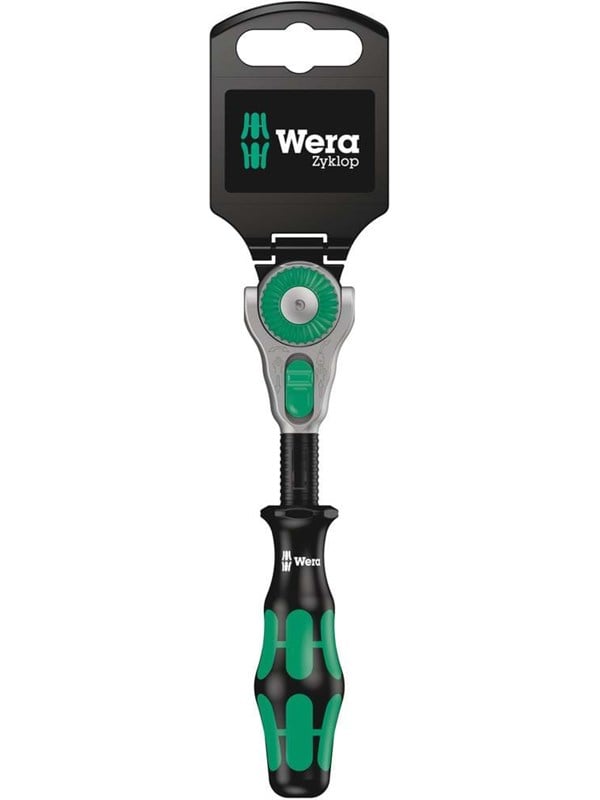 Wera speed ratchet with 1/4 drive zyklop 8000 a sb