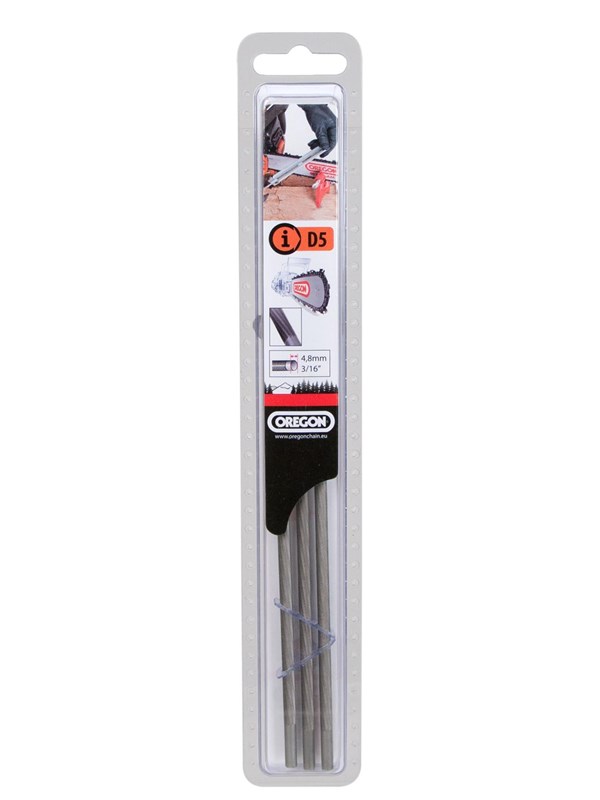 AL-KO Oregon Round File f/chainsaw - 4.8 mm (3 stk)