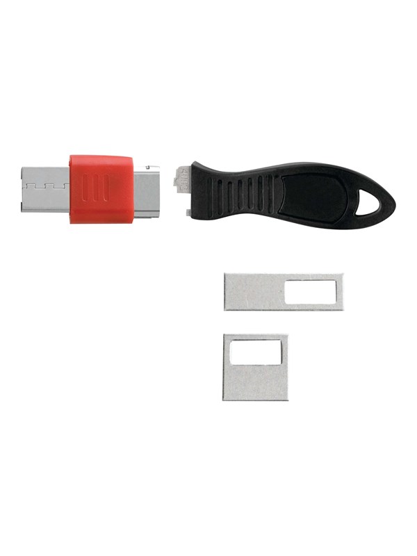 Produktfoto för USB-portlås med blockerare