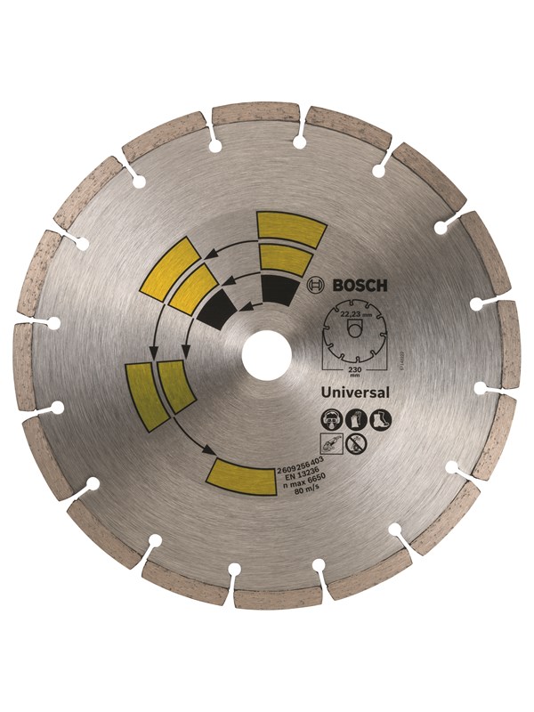 Bosch Diamantkapskiva Universal D= 230 mm