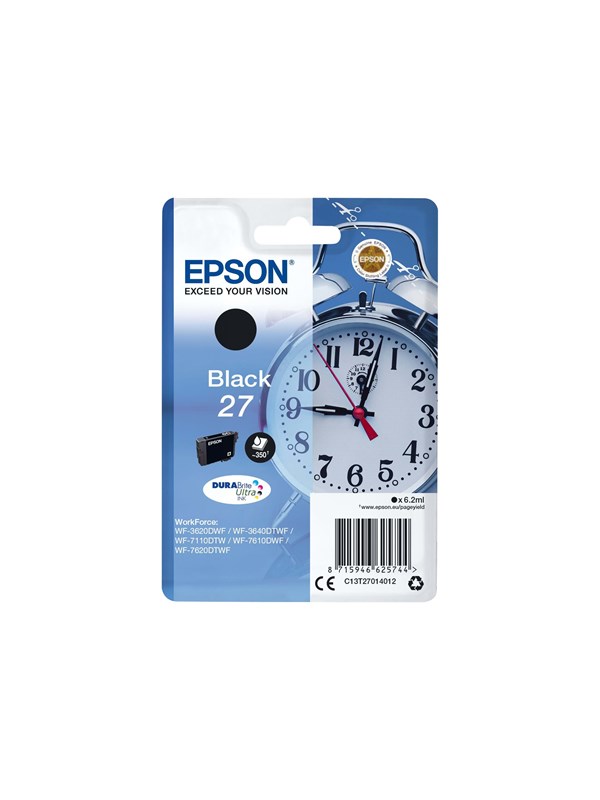Produktfoto för Epson Bläckpatron C13T27014012 Svart