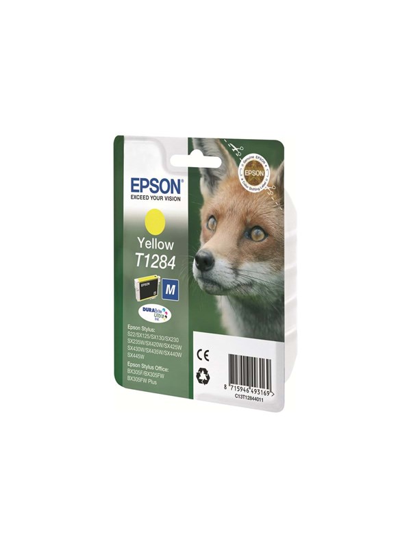 Produktfoto för Epson Bläckpatron C13T128442 Gul