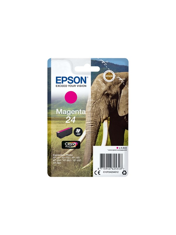 Produktfoto för Epson Bläckpatron C13T24234012 Magenta