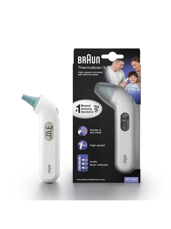 Braun Thermometer ThermoScan 3 IRT 3030
