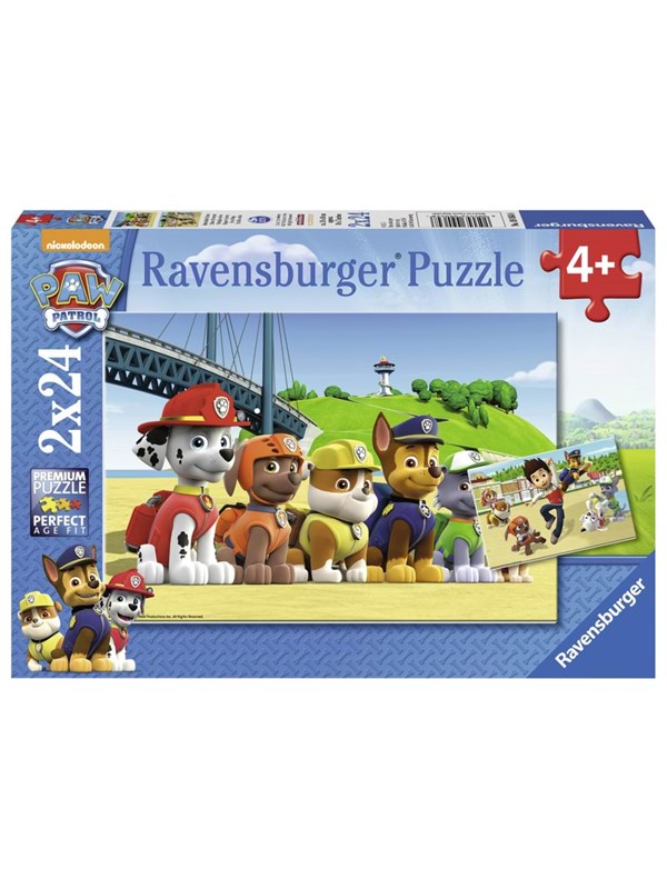 Ravensburger Paw Patrol Heroic Dogs 2x24p - Köp för SEK 100 - Spara 21%