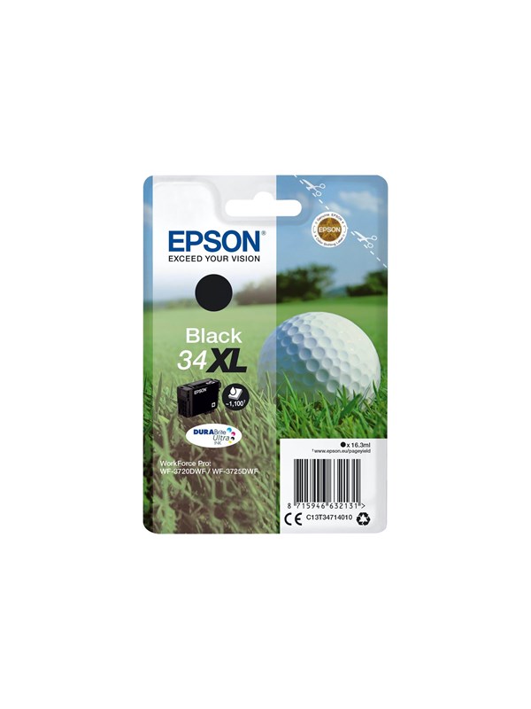 Produktfoto för Epson Bläckpatron T3471 XL Svart