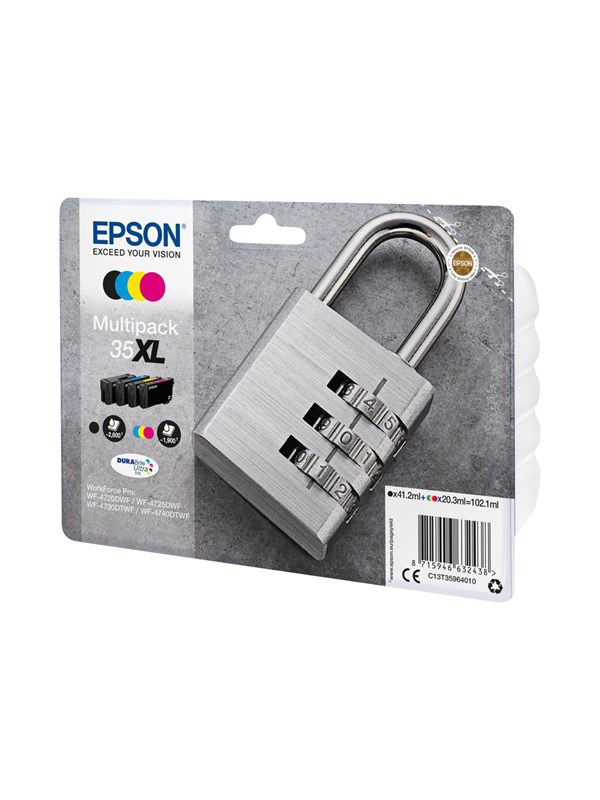 Produktfoto för Epson Bläckpatron T3596 4-Färg XL