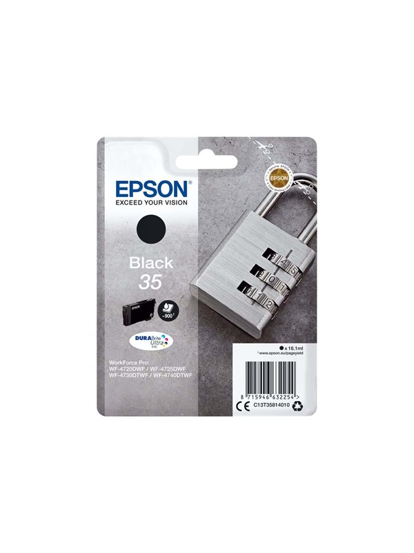 Produktfoto för Epson Bläckpatron T3581 Svart