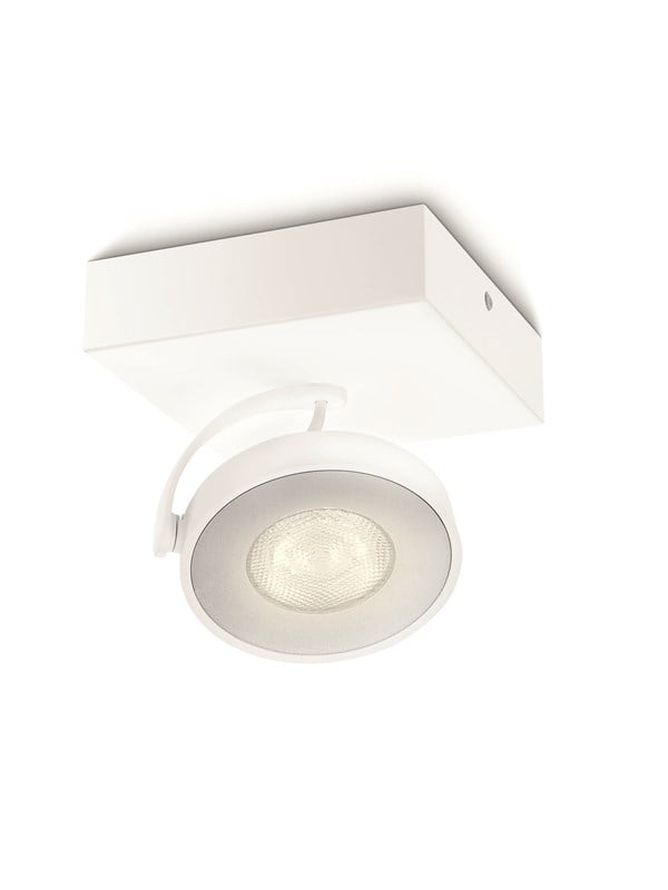Produktfoto för Philips WarmGlow LED Clockwork tak-/väggspotlight, Utanpåliggande spotlight, Glödlampan/-lamporna kan inte bytas ut, 1 lampor, LED, 4,5 W, 2700 K