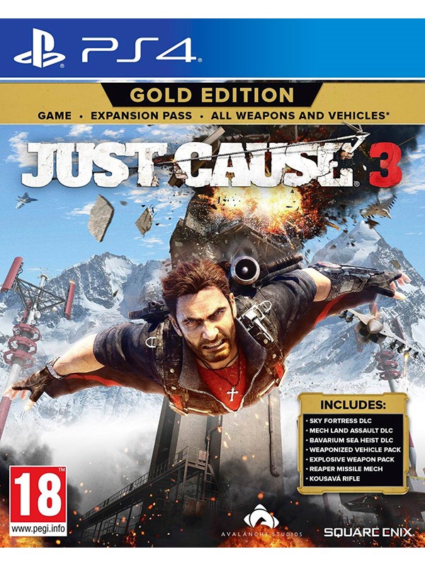 Just Cause 3: Gold Edition Sony Playstation 4 Action