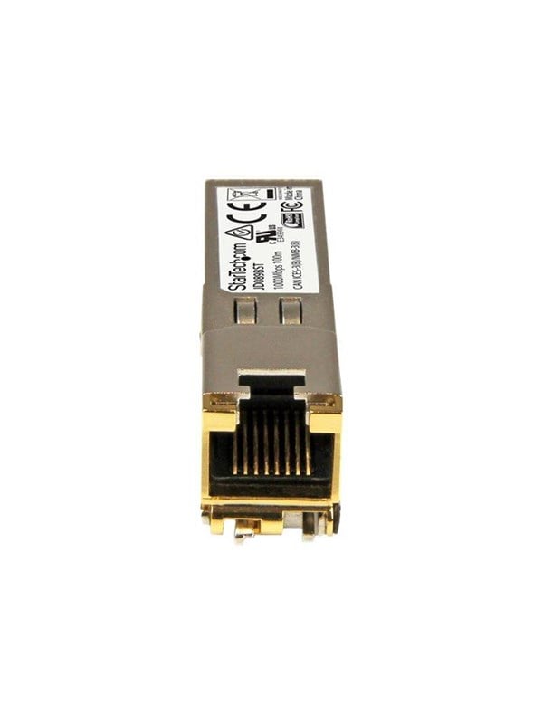 Produktfoto för StarTech.com Gigabit RJ45 Copper SFP Transceiver Module - HP JD089B Compatible - 100m