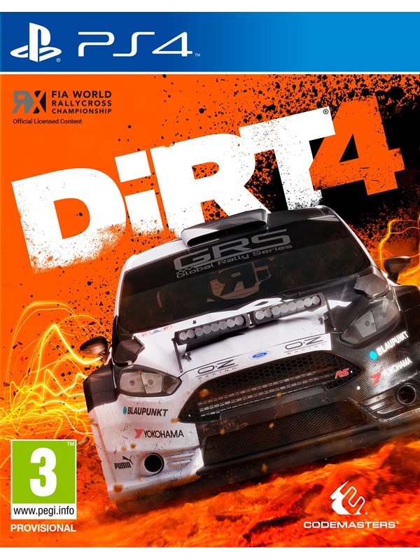 Dirt 4 Sony Playstation 4 Racing