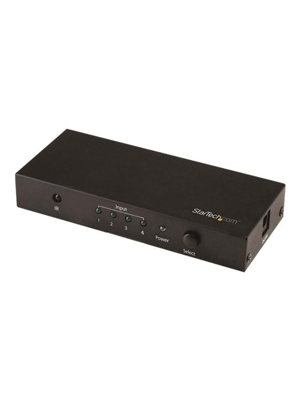 StarTech.com 4-Port HDMI Switch - 4K HDMI Switch Box - Ultra HD 4K 60Hz