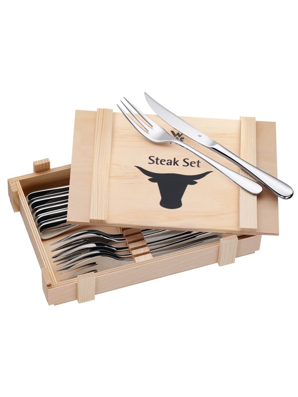 Produktfoto för WMF Grillbestick Blank Stål 12-del