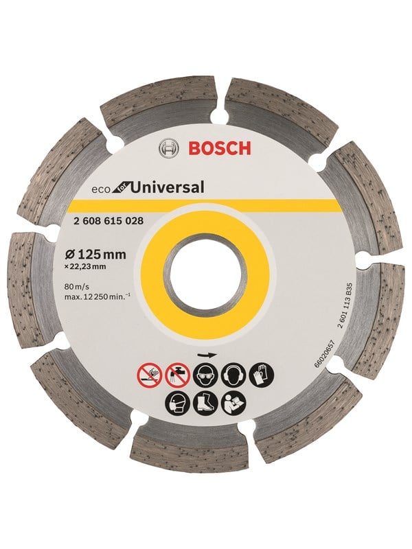 Bosch Diamantkapskiva ECO for Universal 125x22.23x2.0x7mm
