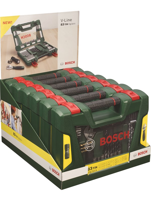 Bosch 83-delars V-Linelåda
