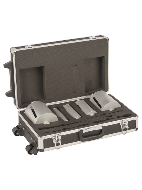 Bosch 5-delars diamanttorrborrkronsats G 1/2" 38; 52; 65; 117; 127 mm, 150 mm, 7 mm