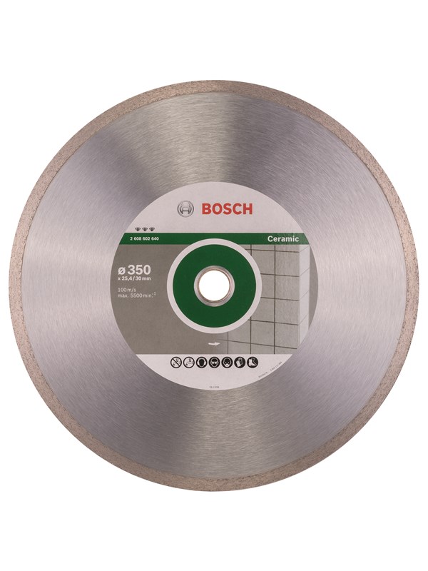 Bosch Diamantkapskiva Best for Ceramic 350 x 30/25,40 x 3 x 10 mm
