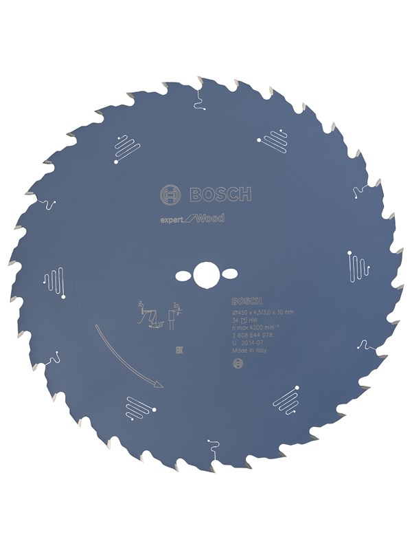 Bosch Sågklinga Expert for Wood 450 x 30 x 4,5 mm, 34