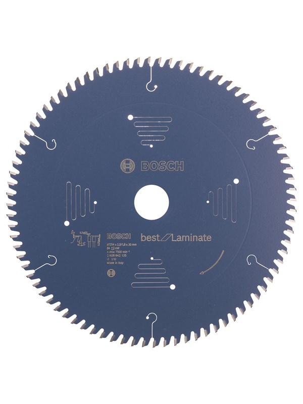 Bosch Sågklinga Best for Laminate 254 x 30 x 2,5 mm, 84