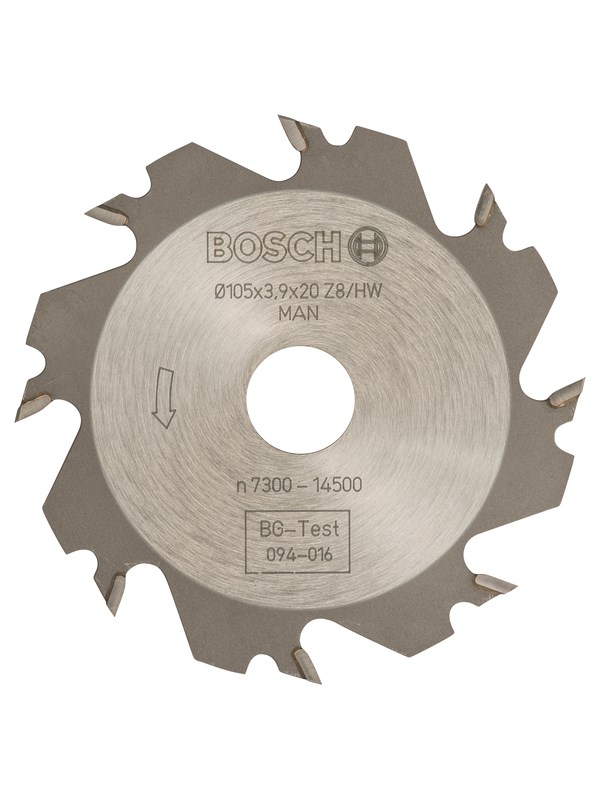 Bosch Skivnotfräs, 8, 20 mm, 4 mm 8, 20 mm, 4 mm