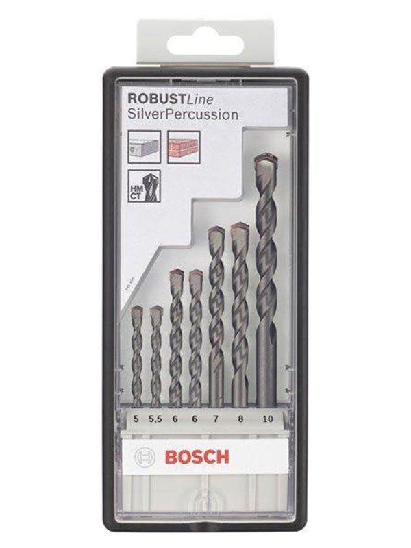 Bosch BETONBORSÆT SILVER PERCUSSION RL 7STK