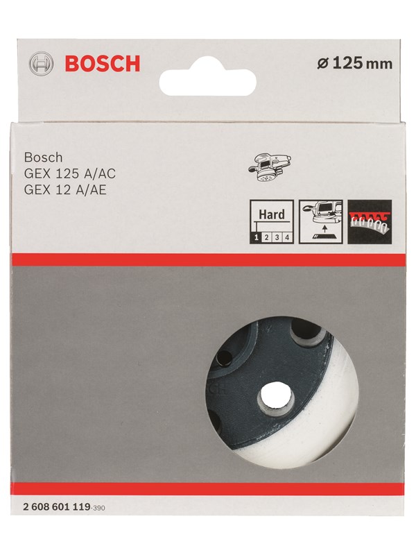 Bosch Stödrondell hård, 125 mm