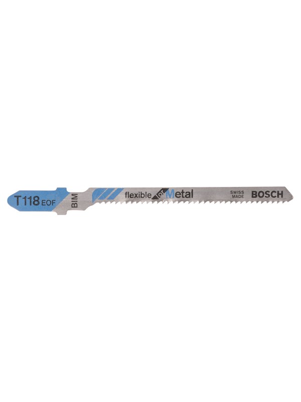 Bosch Sticksågsblad T 118 EOF Flexible for Metal
