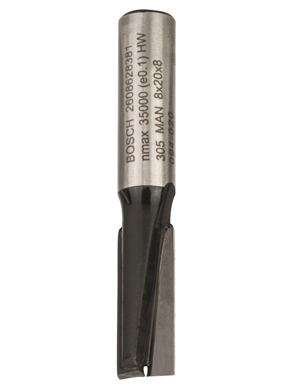 Produktfoto för NOTFRÄS HM TVÅ SKÄR  8X20X8MM | Beijerbygg Byggmaterial