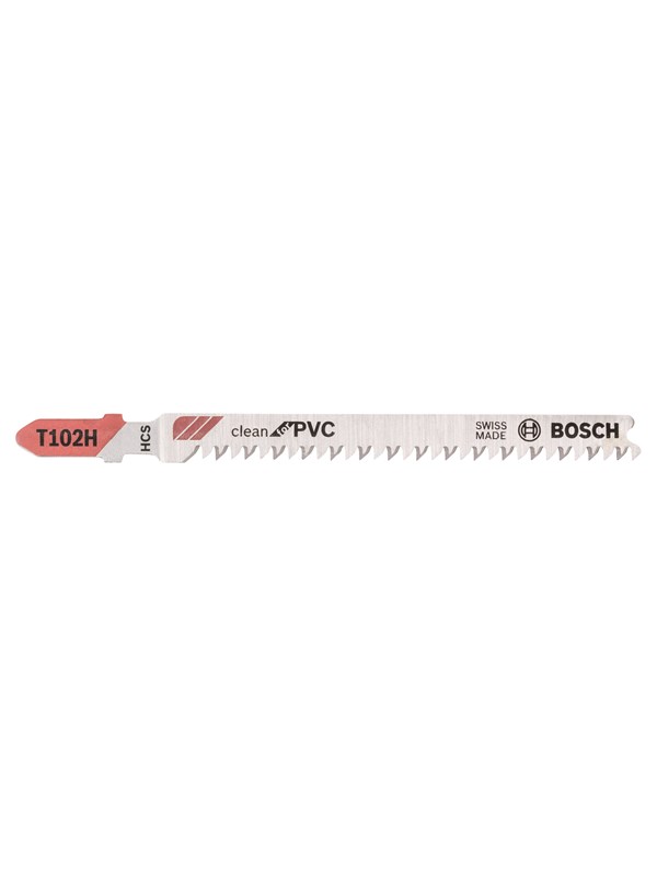 Bosch Sticksågblad T 102 H Clean for PVC