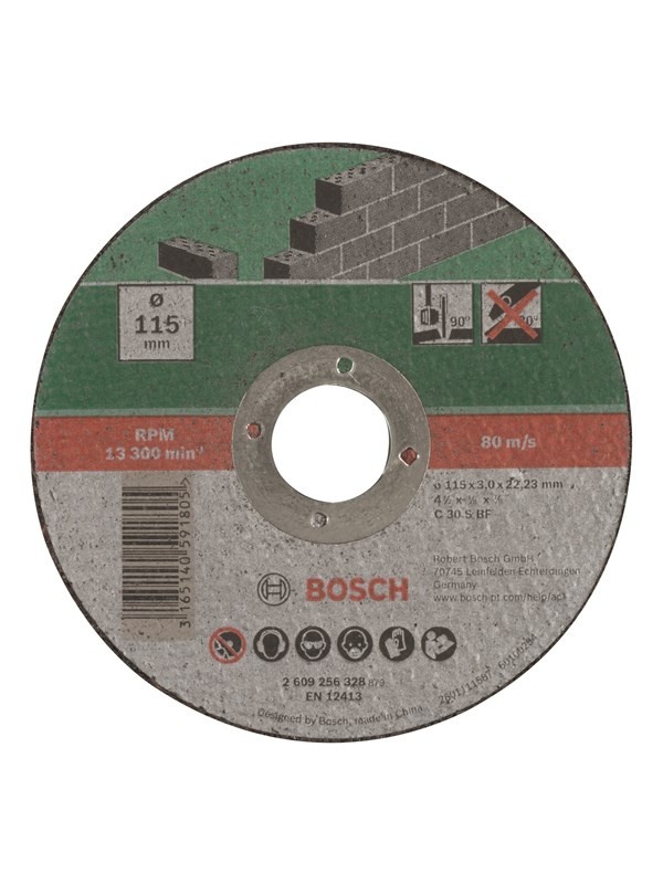 Bosch Rak kapskiva, sten D= 115 mm