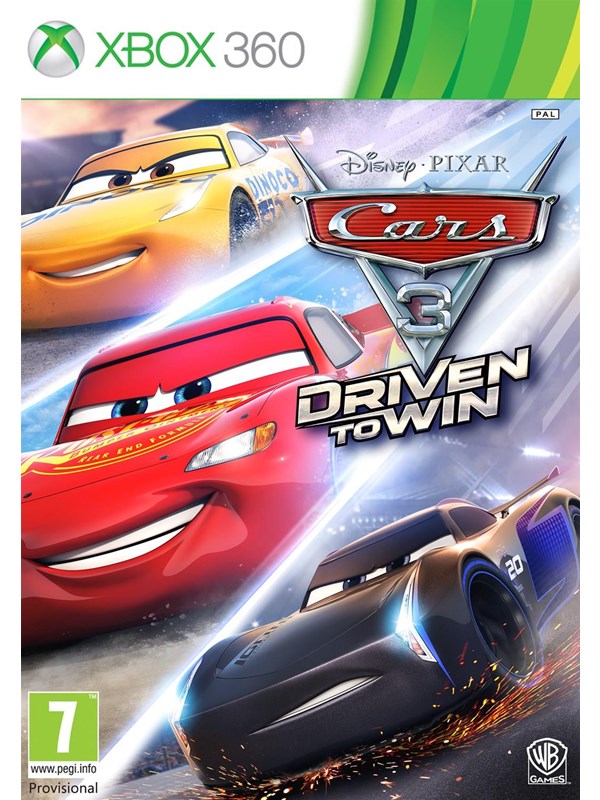 Cars 3: Driven To Win Microsoft Xbox 360 Racing
