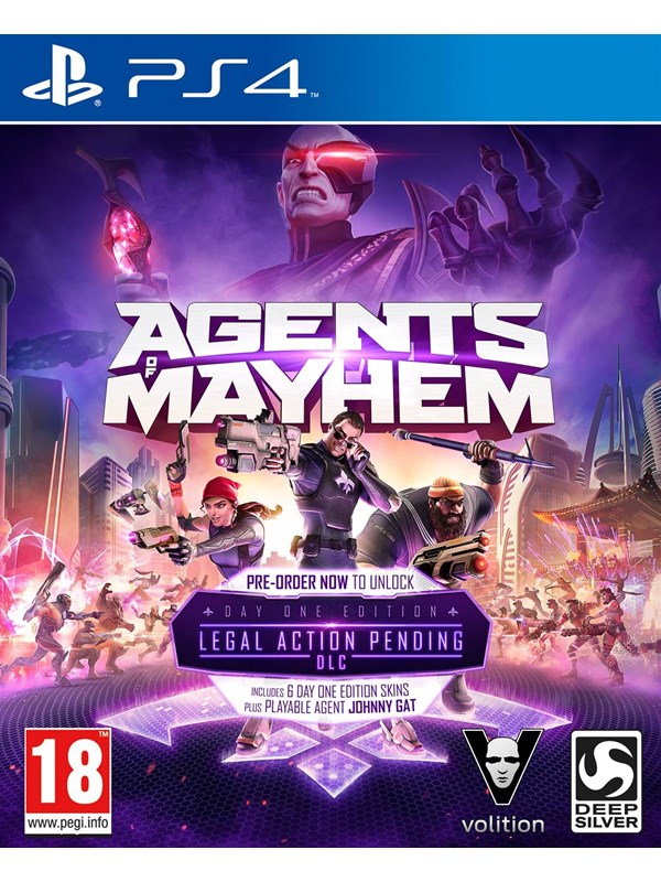 Agents Of Mayhem Day One Edition Sony Playstation 4 Action