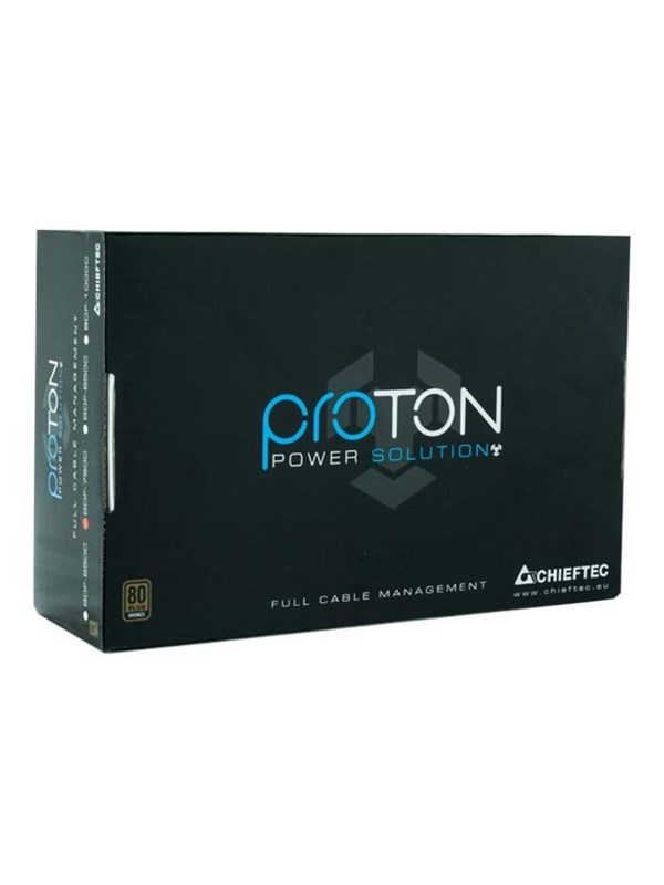Chieftec Proton Series Strömförsörjning - 850 Watt - 140 mm - ATX - 80 Plus Bronze certificate
