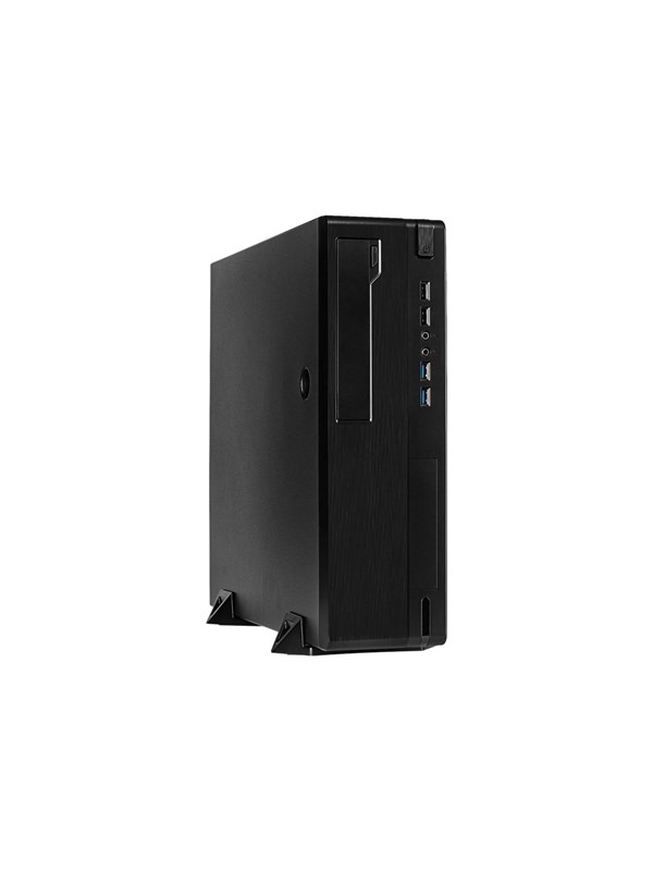 Inter-Tech IT-502 Desktop - Chassi - Desktop - Svart