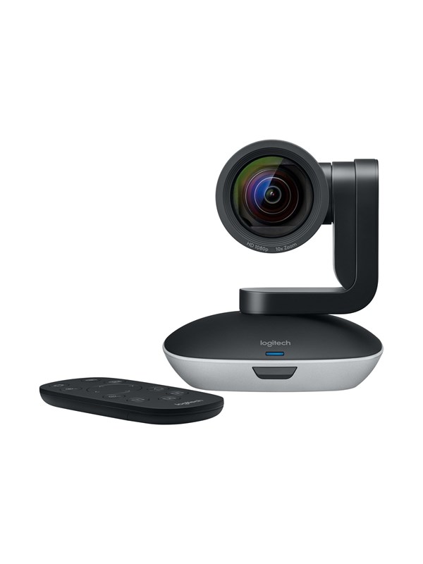 Produktfoto för Logitech PTZ Pro 2 - Konferenskamera - PLZ - färg - 1920 x 1080 - 1080p - motoriserad - USB - H.264