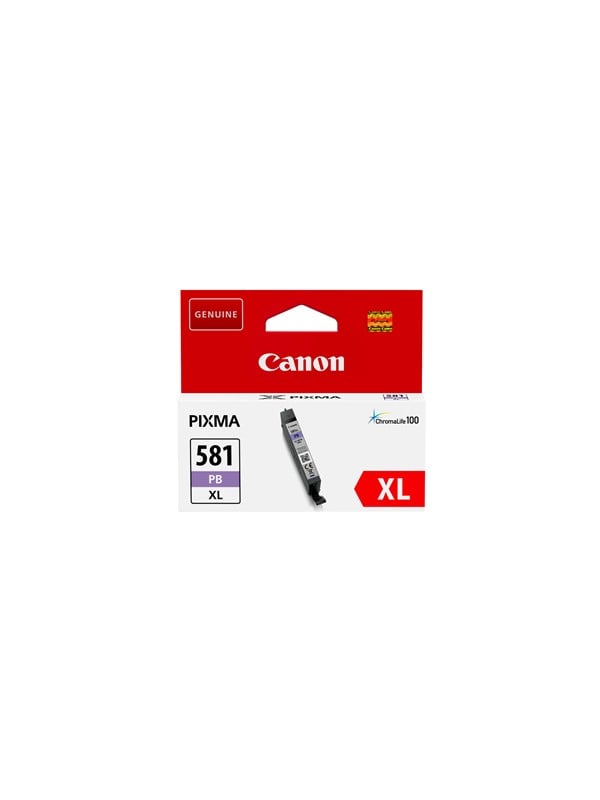 Produktfoto för Canon CLI-581PB - XL-bläckpatron, Photo Blue, hög kapacitet, 8,3 ml